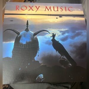 Roxy Music Vinyl Album - Distinctive Sunset Cover Art